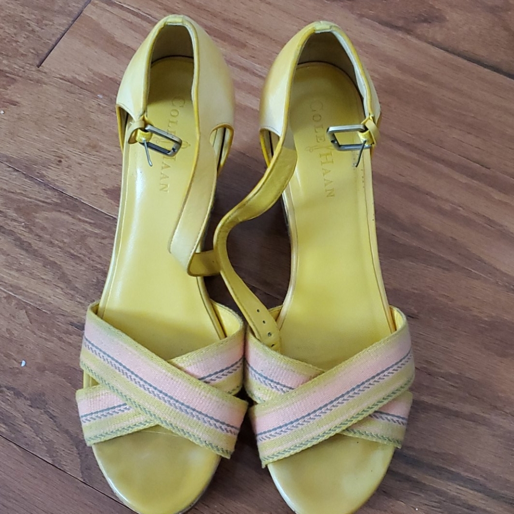 Cole Haan Wedge Sandals with Nike Air insle